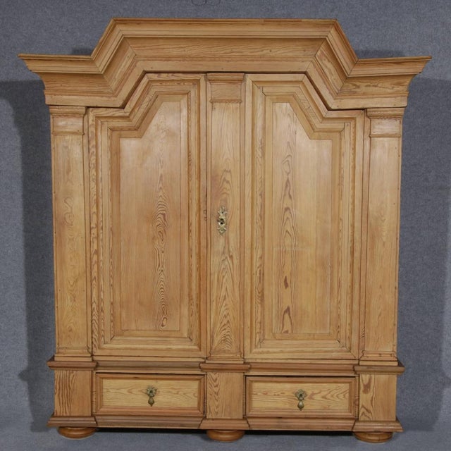 Antique Baroque Cabinet, Gdansk, 18th Century For Sale - Image 4 of 18