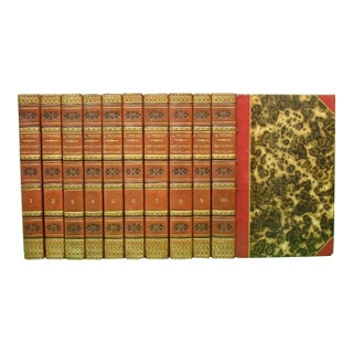 "Histoire De La Revolution Francaise 10 Volume Set" 1827 For Sale