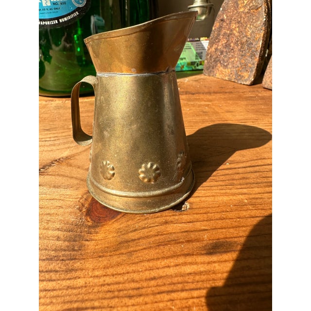 1970s Small Brass Watering Can For Sale - Image 4 of 6