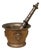 Bronze Gothic Pestle and Mortar, Set of 2 For Sale