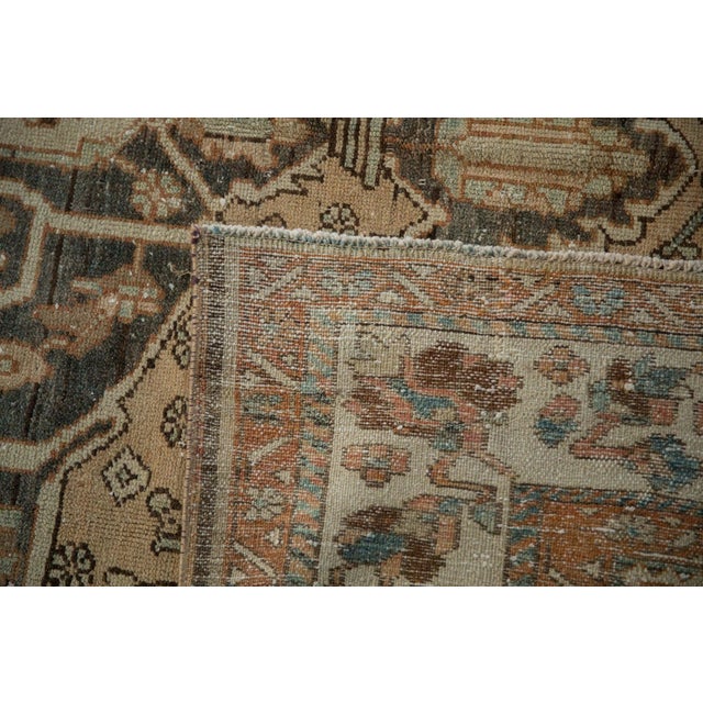 Old New House Vintage Distressed Baktiari Carpet - 6'11" x 9'8" For Sale - Image 4 of 12