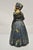 Antique Victorian Cast Iron Figural Colonial Woman Painted Door Stop For Sale In Philadelphia - Image 6 of 9