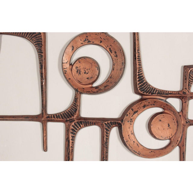 Brutalist Brutalist Wall Relief, 1970s For Sale - Image 3 of 13