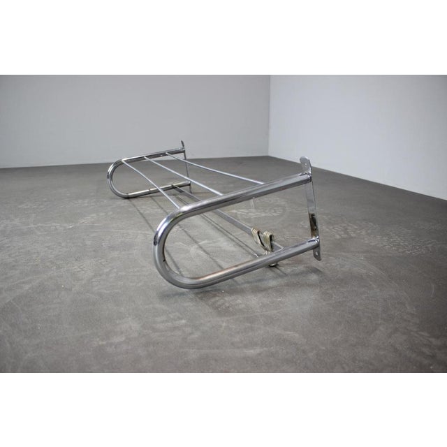 1930s Vintage Bauhaus Chrome Wall Coat Hanger, 1930s For Sale - Image 5 of 6