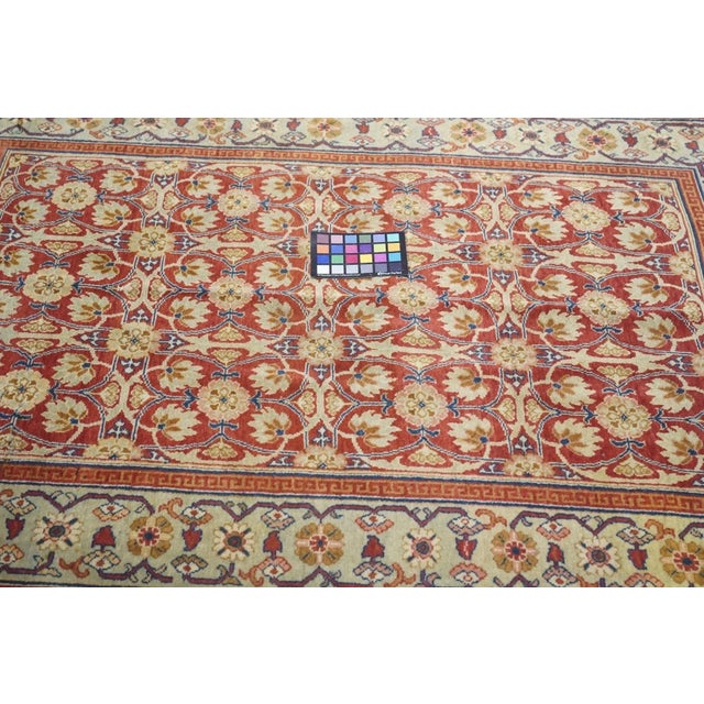 Antique Haji Jalili Tabriz Rug 3'7'' x 5'3'' For Sale - Image 9 of 10