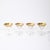 Mid-Century Modern Set of 8 Mid-Century Modernist Gilt Rimmed Martini Glasses by Dorothy Thorpe For Sale - Image 3 of 15