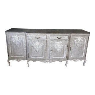 1920s Louis XV Style Step Front Buffet For Sale