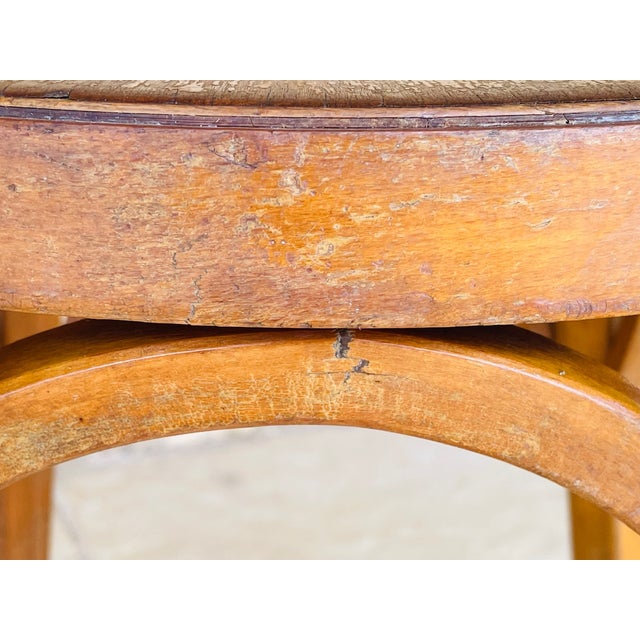 Vintage Model 92 Stool from Baumann, 1950s For Sale - Image 11 of 18