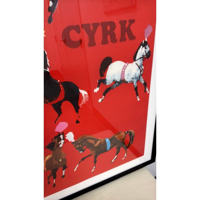 Waldemar Świerzy Polish Cyrk "Circus" Poster, Circa 1970's For Sale - Image 10 of 12