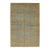 6x9 Versatile Classic Blue Brown Floral Modern Hand Knotted Wool Carpet Rug For Sale