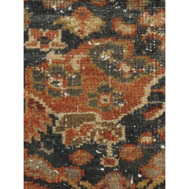 Vintage Distressed Area Rug 4ft 6in X 6ft 7in For Sale - Image 4 of 8