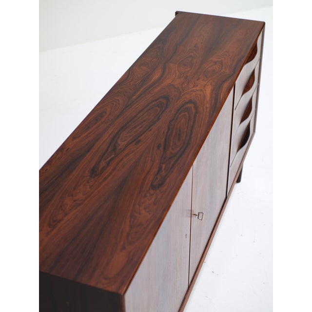 Sideboard with Drawers in Rosewood by Erling Torvits, Denmark, 1960s For Sale - Image 15 of 16