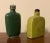 Antique 19th Century Chinese Monochrome Green Porcelain Snuff Bottles - a Pair For Sale - Image 9 of 13