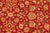 Shabby Chic Floral 1990's Pak-Persian Red/Beige Wool Rug - 5'11'' X 9'5'' For Sale In New York - Image 6 of 9