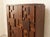 Brutalist Mid 20th Century Styled After Vintage Lane Brutalist Mosaic Wood Highboy Armoire For Sale - Image 3 of 6