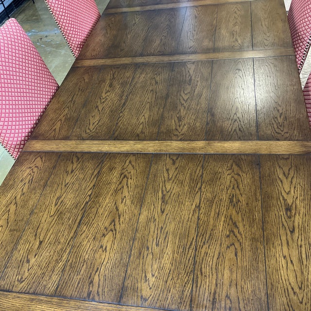 Traditional Jonathan Charles Dining Set For Sale - Image 3 of 11