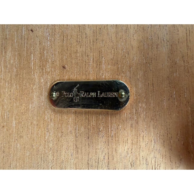 1990s Polo Ralph Lauren Henredon Mahogany Carved Safari Collection Wood Coffee Table For Sale - Image 10 of 10