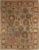 Textile Antique Bakshaish Carpet, Oriental Persian Handmade in Tan Brown, Blue and Red For Sale - Image 7 of 13
