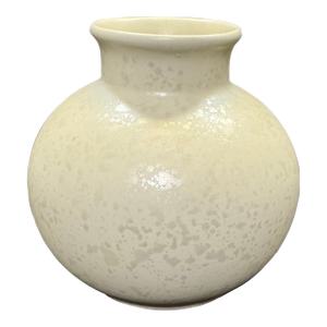 Vintage Poole Pottery Calypso Lustre Pearl Posy Vase 1980s Iridescent White MCM