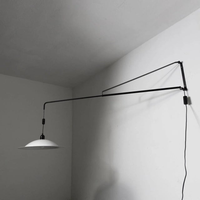 Mid-Century Modern wall light lamp sconce potence or wall-mounted adjustable pendant lightning ceiling with counterweight,...