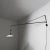 Mid-Century Modern wall light lamp sconce potence or wall-mounted adjustable pendant lightning ceiling with counterweight,...