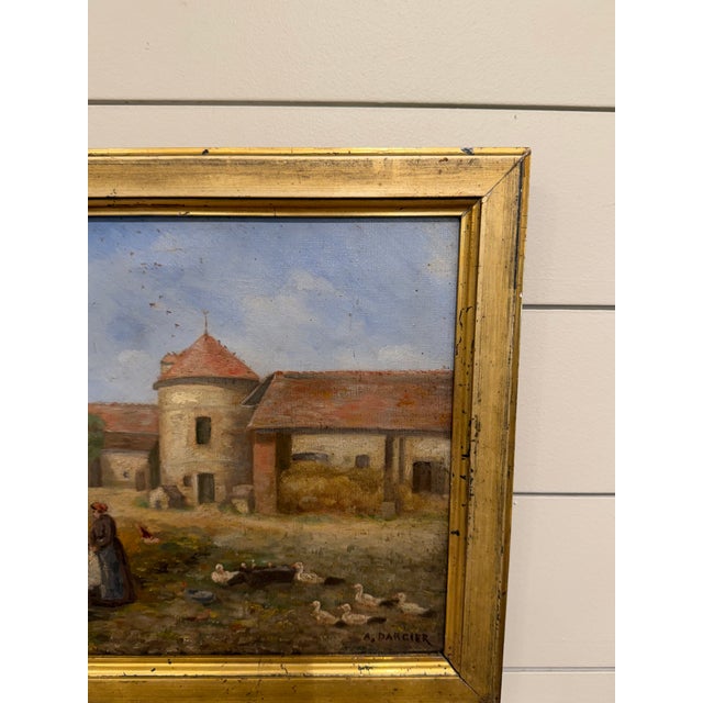 19th Century Oil on Canvas For Sale In Nashville - Image 6 of 10