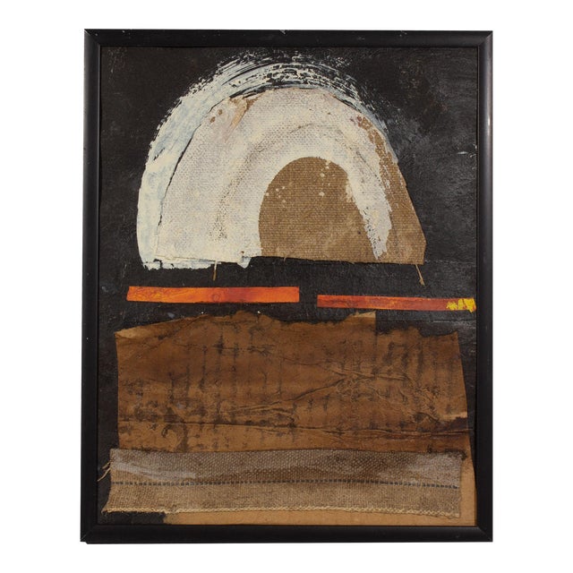 2005 “Asuka Ii” Mixed Media Collage by Juliet Holland For Sale