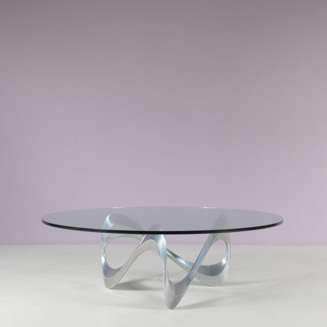 Snake Coffee Table Base by Knut Hesterberg for Ronald Schmidt, Germany, 1970s For Sale - Image 5 of 11