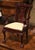 Chippendale English Mahogany Chippendale Doll Armchair With Upholstered Seat For Sale - Image 3 of 8