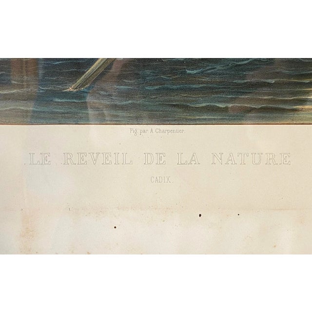 Max Beeger, 19th-Century, Watercolor Lithographs, Set of 4 For Sale - Image 6 of 18