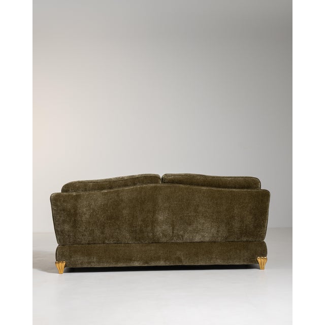 1970s Italian Upholstered Sofa For Sale - Image 12 of 13