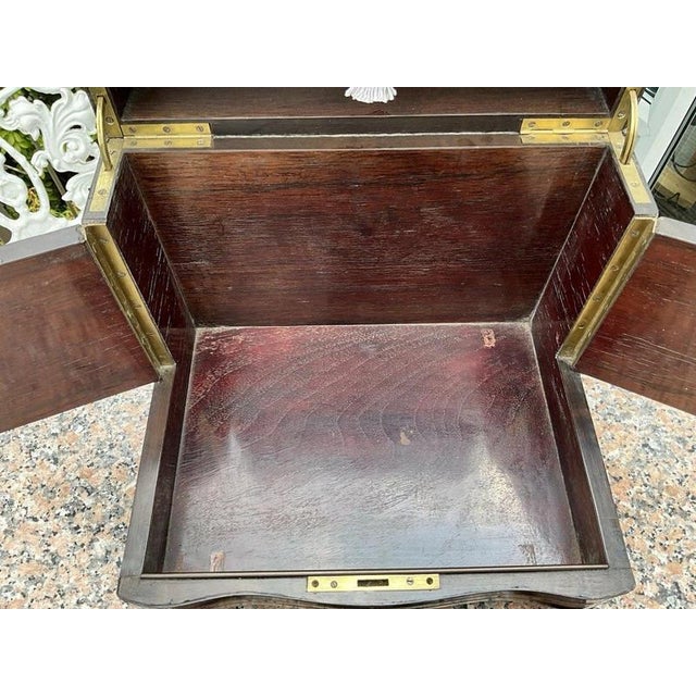 Napoleon III Boulle Liquor Cabinet by Cristallerie Du Pantin, Set of 20 For Sale - Image 16 of 18