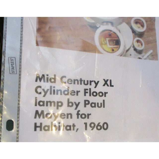 1960s Paul Mayen for Habitat Column Lights - a Pair For Sale - Image 11 of 12