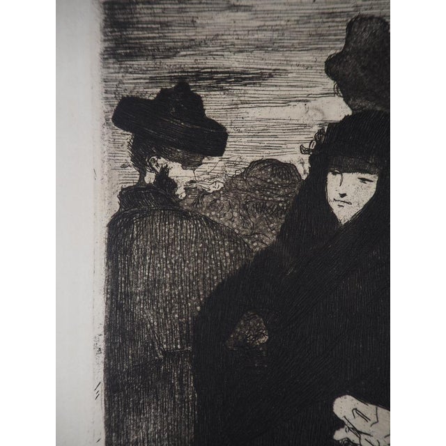 Edouard Manet, At the Prado, 1865, Original Etching For Sale - Image 8 of 10