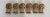 Tan Late 20th Century Hand Carved Wood Elephant Safari Napkin Rings—Boho Kitchen Made in Africa- Set of Six For Sale - Image 8 of 9