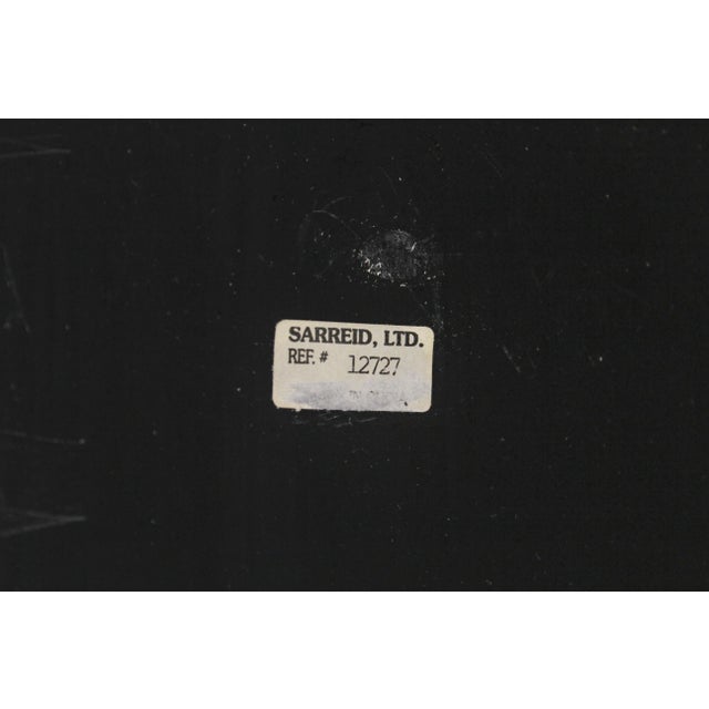 Sarreid Floral Decorated 3 Tier Dessert Trolly Cart For Sale - Image 12 of 13