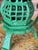 Chinoiserie Pair of Vintage Regency Painted Cast Iron Pagoda Garden Lanterns For Sale - Image 3 of 12
