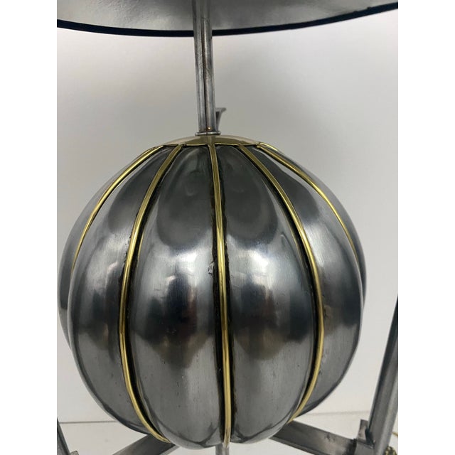 1990s 1990s Industrial Metalwork Aesthetic Characteristic Table Lamp For Sale - Image 5 of 12
