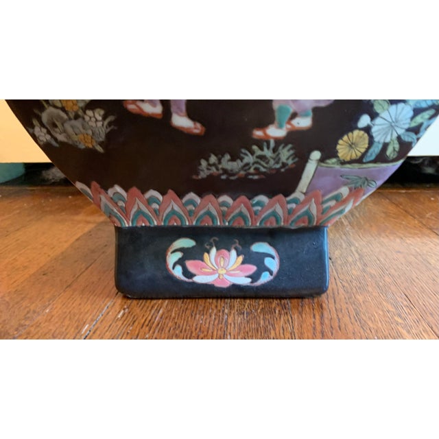 Vintage Tall Chinese Vase For Sale In Los Angeles - Image 6 of 12