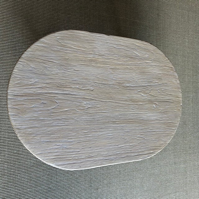 Reclaimed Elm Wood Oval Coffee Table 59" For Sale - Image 11 of 11