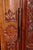 Mid 18th Century Pair of French Louis XV Walnut Corner Cabinets With 18th Century Doors For Sale - Image 5 of 8