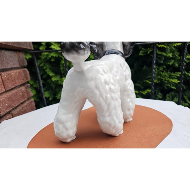 Vintage Italian Porcelain Dog, 1970s For Sale - Image 3 of 8