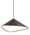 Emily II Pendant Light in Dark Bronze Semi-Matte by Daniel Becker for Moss Objects For Sale