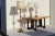 Note: this floor lamp com s with the custom Made Drum Shade I made with the double Gold Gilt metallic thread borders The...