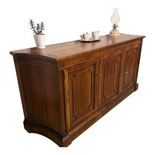 Kindel Furniture Cherry Wood Sideboard or Bar Cabinet, 1960s For Sale