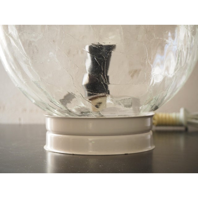 Mid-Century Globe Table Lamps, 1970s, Set of 2 For Sale - Image 6 of 14