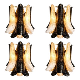 Italian Murano Sconces, 1970s, Set of 4 For Sale