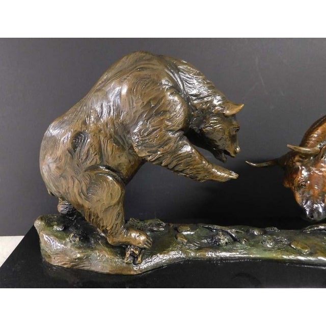 "The Exchange" by Don Hunt Limited Edition Bronze Sculpture Hand signed by the artist Base Size: x 35"x 8" H: 15" Edition...