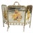Victorian Folding Fire Screen For Sale