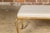 Midcentury French Gilt Metal Benches with Cabriole Legs and Upholstery, a Pair For Sale - Image 4 of 12